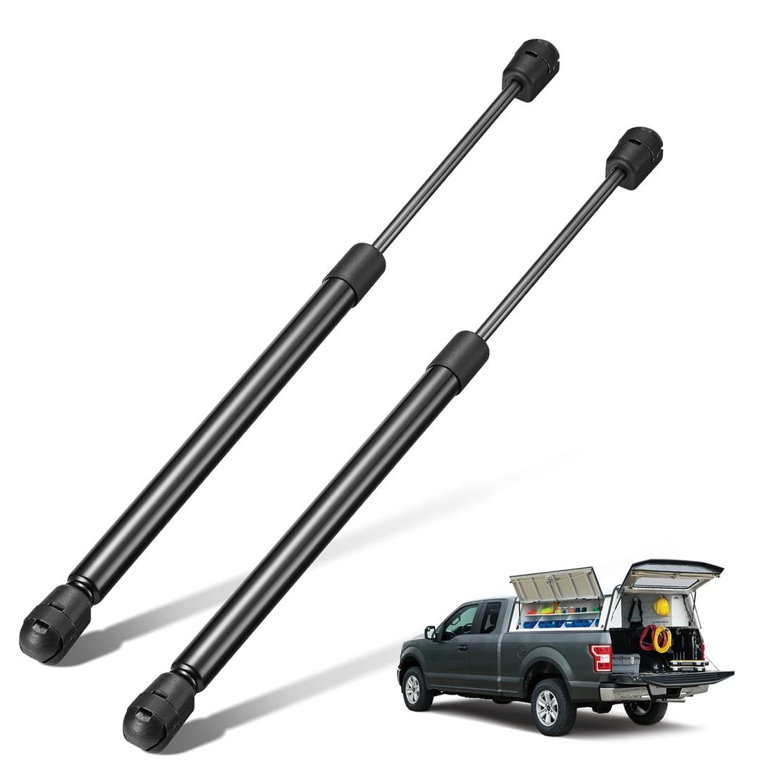 BDFHYK C16-25563 14.5 inch 40Lbs/178NGas Strut Shock Lift Support for Camper Shell Side Window, Pickup Truck Toolbox, Cabinet Door, Boat Lid, Outdoor Bench, Trash Bin Lid, Set of 2
