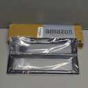 QCAA Solid Brass Mail Slot, with Solid Brass Interior Frame, 13" x 3.625", Matte Black, 1 Pack, Made in Taiwan