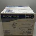 Jabsco 37010 Series, Electric Marine Toilet, Boating Head (Compact Bowl, Standard Seat)