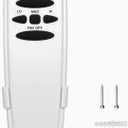 Hampton Bay Hunter Ceiling Fan Remote Control Replacement for FanHD HD5 UC7078T RR7079T L3H2010FANHD L3H2014FANHD,3-Speed with Light Dimmer, with Wall Mount