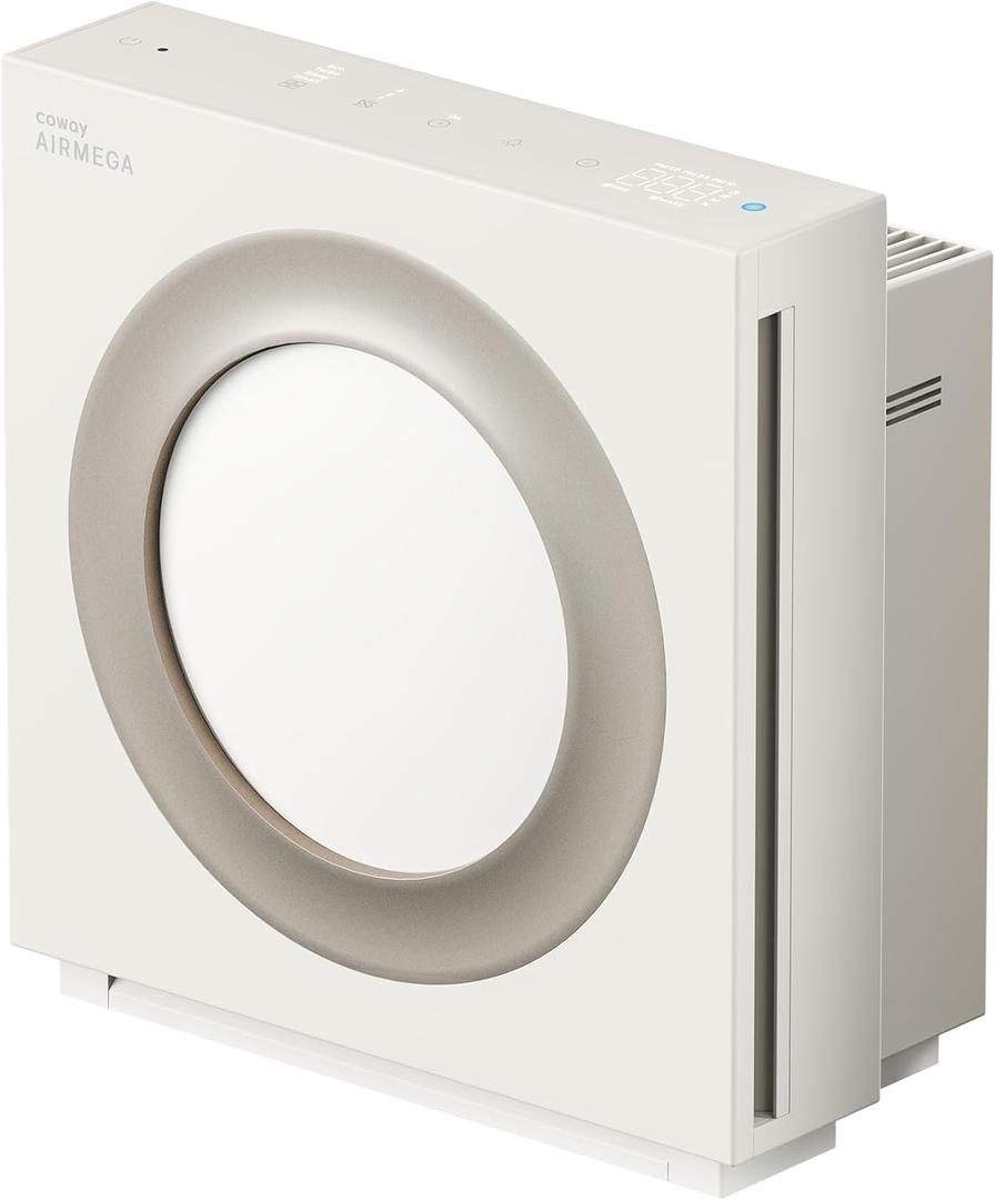 COWAY Airmega Mighty2 Air Purifier, Next Gen of AP-1512HH, for Large Room & Home Cleans up to 1,800 ft², IEST certified HEPA and Active Carbon for Allergies, Smoke, Dust, Pets & Mold, AP-1512N(BG)