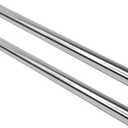 JY PERFORMANCE 2.5'' Stainless Exhaust Pipe Universal Custom Exhaust Straight Pipe Stainless Steel T304 Tubing Piping | 47.3 Inch Long (2.5 Inch OD-2PCS) (2.5 Inch 2PCS)