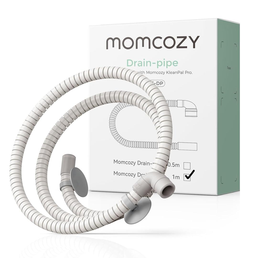 Momcozy Soft & Safe Drain Hose for KleanPal Pro Baby Bottle Washer  Flexible, Durable Replacement Accessory for Easy Water Drainage (1M)