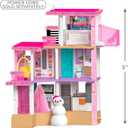 Hallmark Keepsake Barbie Christmas Ornament, Merriest Dreamhouse Musical with Light, Gifts for Barbie Fans