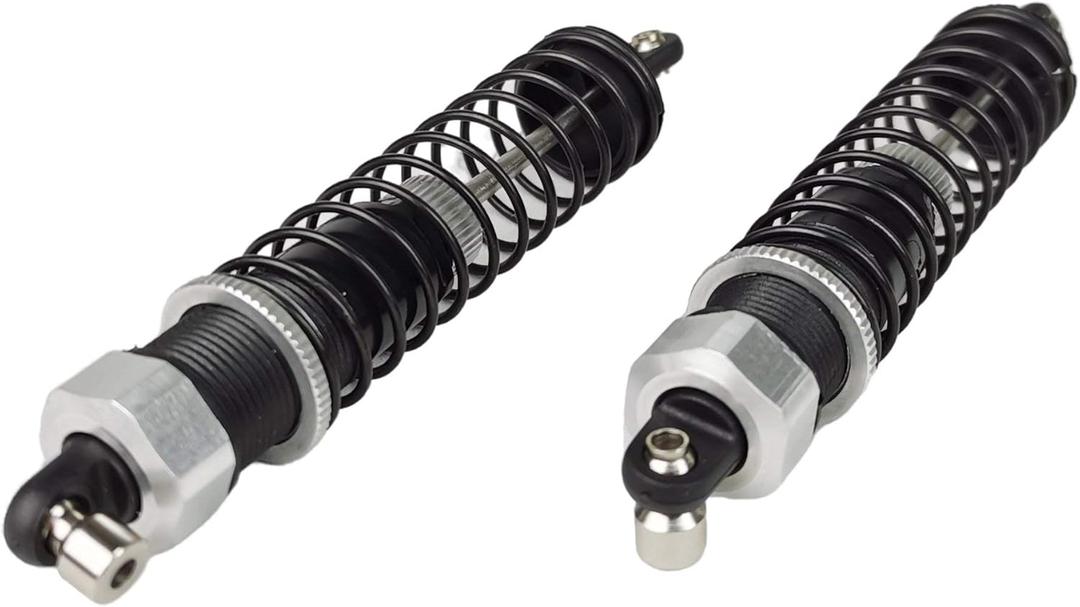 2 x LAEGENDARY 1:10 Scale RC Replacement Part for Brushless Thunder Truck: Aluminum Rear Oil Shocks - Part Number - TH-2013 - U