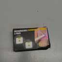 HOKOILN 2 Pack Running Lights for Runners, Rechargeable 4 Modes Clip on Flashlight, LED Night Safety-Light, Reflective Running Gear for Running, Walking, Jogging, Hiking (Black)