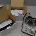 5.4Inch LED Forklift Arch Safety Light Red 25W DC10-80V Arc Zone Safety Lights 1PCS