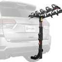 Allen Sports Premier Hitch Mounted 5-Bike Carrier, Model S555 , Black