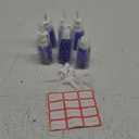 FZENeast Nasal Spray Bottle, 6 Pcs 30ML/1oz Glass Refillable Continuous Fine Mister Spray Bottles, Small Empty Nasal Sprayer with Different Sprayers, Funnels, Travel Clips and Labels(Blue)