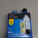 SodaStream 1L Classic DWS Carbonating Bottle Black (twinpack), Pack of 2 (33.8 Ounces)
