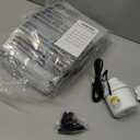 10 Jumbo Vacuum Storage Bags with Electric Pump,Plastic Packaging Bags, Space Saver Bag for Clothes, Mattress, Blanket, Duvets, Pillows, Comforters, Travel