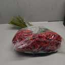 YXZZWL 60 Pcs Artificial Roses in Bulk, Fake Silk Roses Realistic Roses Stem Faux Roses Bouquet for Wedding Centerpieces Flower Arrangement Home Decor (Red)