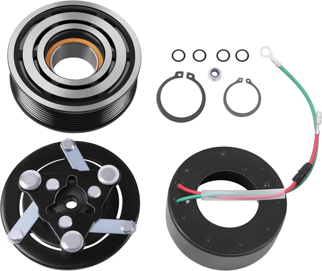 10663AC Air Conditioner Compressor Clutch Fit for 2002-2006 for Honda CR-V 2.4L 10663AC Air Conditioner Compressor Clutch Fit for 2002-2006 for Honda CR-V 2.4L