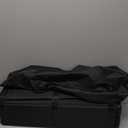 Pamo Babe Portable Crib Baby Playpen with Mattress and Carry Bag (Black)