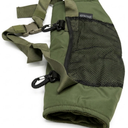 Avaone Tactical Hand Warmer with Zipper & Mesh Pockets- Waterproof Hunting Muff with Adjustable Belt & Hooks, Outdoor Cold, Green 