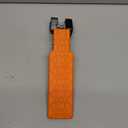 Car Door Step, Universal Vehicle Latch Step for Car Roof Access, 4 Gears Folding Stand Pedal with Both Feet, Fits Most SUV, Truck (Orange)