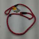 Fida Durable Slip Lead, 6 FT x 3/8" Heavy Duty Dog Loop, Comfortable Strong Rope Slip Leash for Small Dogs and Puppies, No Pull Pet Training Leash with Highly Reflective (3/8", Red)