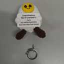 MAMAGIFTREE Graduation Crochet Egg Gifts 2025 – Funny Handmade Small Stuffed for Senior, College, Highschool Congrats Grad Career Success, Achievement Encouragement for Her or Him 5th 6th 8th Grade