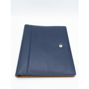 Navy Blue 3 Ring Binder With Calculator