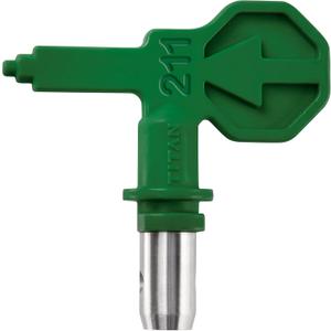 Titan 353-211 High Efficiency Airless 211 Reversible Spray Tip for Sealers and Transparent Stain