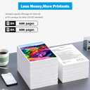 LC504 LC504BK Compatible Ink Cartridges Standard Capacity 600 Pages 2 Blacks for use INKvestment 1355 1365 1367 and MFC-J1355DW MFC-J1365DW MFC-J1367DW Printers