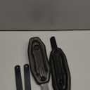 Soulchen 2 Pcs Snowboard Bindings Ankle Straps Replacement Black 11 x 3 Inches Ski Board Ankle Straps Snowboard Bindings Tool for Ski Boot Tool Skiing Skateboard Universal Accessories