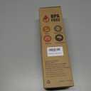 National Parks Water Bottle with 63 Waterproof Stickers & Carry Strap, Durable Plastic Water Bottle 32oz Hiking Water Bottles for Travel, Camping, Gifts for Kids, Men, Women Tritan, BPA Free