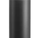 POWCAN 24 oz Stainless Steel Slim Water Bottle: Sweatproof, Flex Cap, Lightweight, Standard Mouth, Top Handle, Vacuum Insulated Flask with straw for Office, Home, Commute, Workouts, Boy (Stone Gray)