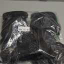 squish Shoe Covers Disposable Non Slip, 100 Pack(50 pairs) Thick Extra Disposable Boot Covers Slip Proof Shoe Cover for Indoors Outdoors Recyclable Protector Covers Fits Virtually Most Shoes (Black)