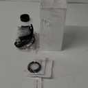 aooshine Antique Small Table Lamp - Bedside Lamp for Bedroom, Minimalist Nightstand Lamp with Square Fabric Shade, Desk Lamp for Kids Room Dorm (12.8in)