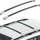 JOYTUTUS Roof Racks Cross Bars Compatible with GX460 2010-2023, Aluminum Roof Rail Cross Bars, Low Wind Noise Rooftop Cargo Carrier Crossbars