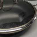 OATOFP Non Stick Frying Pans 12 inch, Hybrid Frying Skillets Nonstick with Lid,non stick Stainless Steel Pans, Dishwasher and Oven-Safe Chef Pan, Induction Compatible Cooking Pan, PFOA Free Cookware