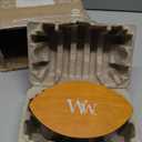 WoodWick Sand & Driftwood Gifts for Women and Men, 16 oz Ellipse Candle with Crackling Wick