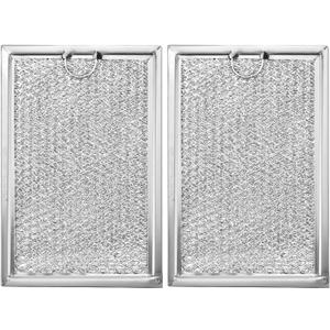 Amazinpure 4Pack WB06X10309 5230w1a012b Microwave Grease Filters Compatible with GE WB06X10359 WB06X10654 LG 5230W1A012A 5230W1A012C Frigidaire 5304464105 5304478913 Kenmore PS228019