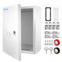 Outdoor Electrical Box 24 x 16 x 10'' Nema 4X Enclosure Waterproof Junction Box Electrical Enclosure Lockable Weatherproof Enclosure Box