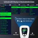 KUIIYER 1D QR 2D Barcode Scanner, Bluetooth Wireless Bar Code Scanners with Setting Keypad & LCD Screen Display & AI Voice, Handheld Barcode Reader for iPhone, Android, iPad, Tablet, Computers & POS