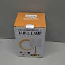 Rechargeable Table Lamp, 5000mAh Cordless Battery Operated Lamp, Stepless Dimming 2700K Warm White, Wireless Nightstand Lamp for Bedroom, Living Room, Dining Table, Counter, Desk