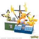 MEGA Pokmon Action Figure Building Toys for Kids, Pikachu Evolution Set with 159 Pieces, 3 Poseable Characters, 8 Year Old Gift Idea