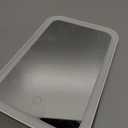 Kintion Travel Makeup Mirror, Portable LED Lighted Makeup Mirror, 360 Rotation Touch Screen Vanity Mirror, 60 LEDs, 3-Color Dimmable Lighting, Rechargeable Tabletop Folding Cosmetic Mirror, White