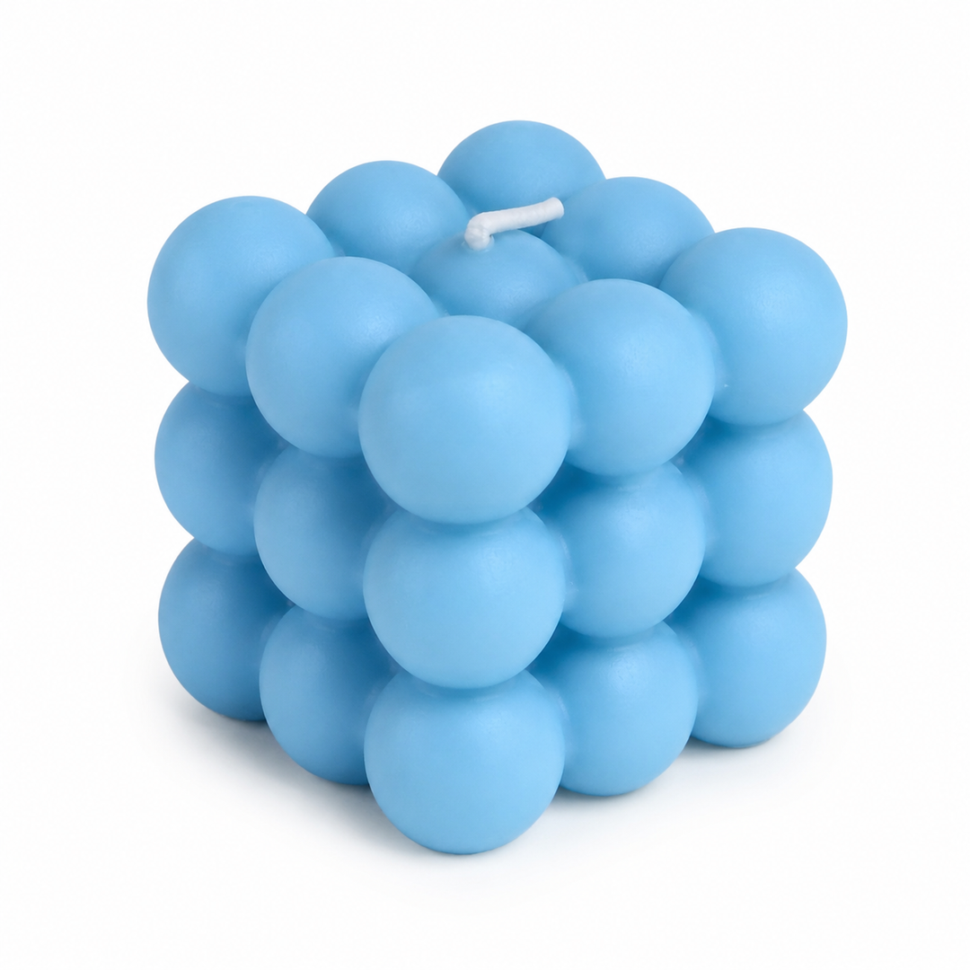 Cloud mini candle, 6"