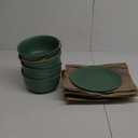 Madison 12-Piece Dinnerware Set – Green