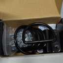 6PCS Heavy Duty Steel D Rings Tie Down Anchors, Ultra Durable 3500 Pound Breaking Strength Surface Mount Hooks Securing Cargo for Trailer, Truck Bed, with Screws & Bolts