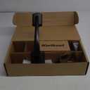 Kwikset Prescott Front Door Handle No Lock, Entry Handleset Exterior with Interior Reversible Handed Lever, Non-Locking, Venetian Bronze, Deadbolt Not Included, with Microban Protection