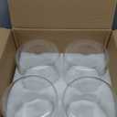 4 Pcs Glass Cylinder Vase Bulk Tall Floating Candle Holders Centerpieces Vases Clear Flower Vase for Table Centerpieces Home Wedding Party Event Office Decorations (6 x 6 Inch)