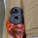 Wood Handrails, Indoor Non-Slip Staircase Handrail,Retro Rustic Wall Mount Railings Handrails, Home Loft Corridor Support Rod,Industrial Pipe Support, Easy to Install (Dark Wood, 7FT)