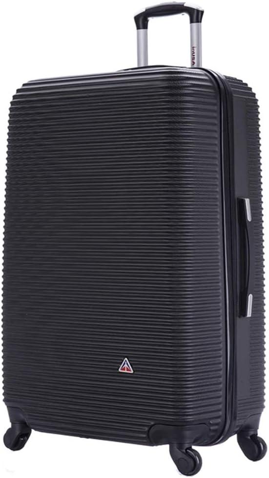 InUSA ROYAL 32-Inch Extra-Large Hardside Spinner Luggage Lightweight Black