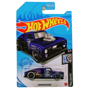 Pack Of 3 Hot Wheels Cars (Mach It Go, Roder Dodger 2.0, ElRIKENSTEIN ROD)