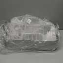 Stainless Steel Roasting Pan, 17*13 Inch Turkey Roaster with Rack - Deep Broiling Pan & V-shaped Rack & Flat Rack, Non-toxic & Heavy Duty, Great for Thanksgiving Christmas Roast Chicken Meat Lasagna