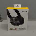 EarFun Wave Pro Active Noise Canceling Headphones, Wireless Over Ear Bluetooth Headphones, LDAC Hi-Res Sound, 5 Mics AI Clear Call, 80H Playtime, Multipoint Connection, Comfort Fit, Custom EQ via App (Black)