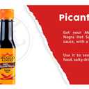 Mexico Lindo Picante Negra Hot Sauce | Light & Spicy | 8,400 Scoville Level | Great with Asian Food, Seafood & Meat | 5 Fl Oz Bottle (Pack of 6) (EXP 12/02/26)